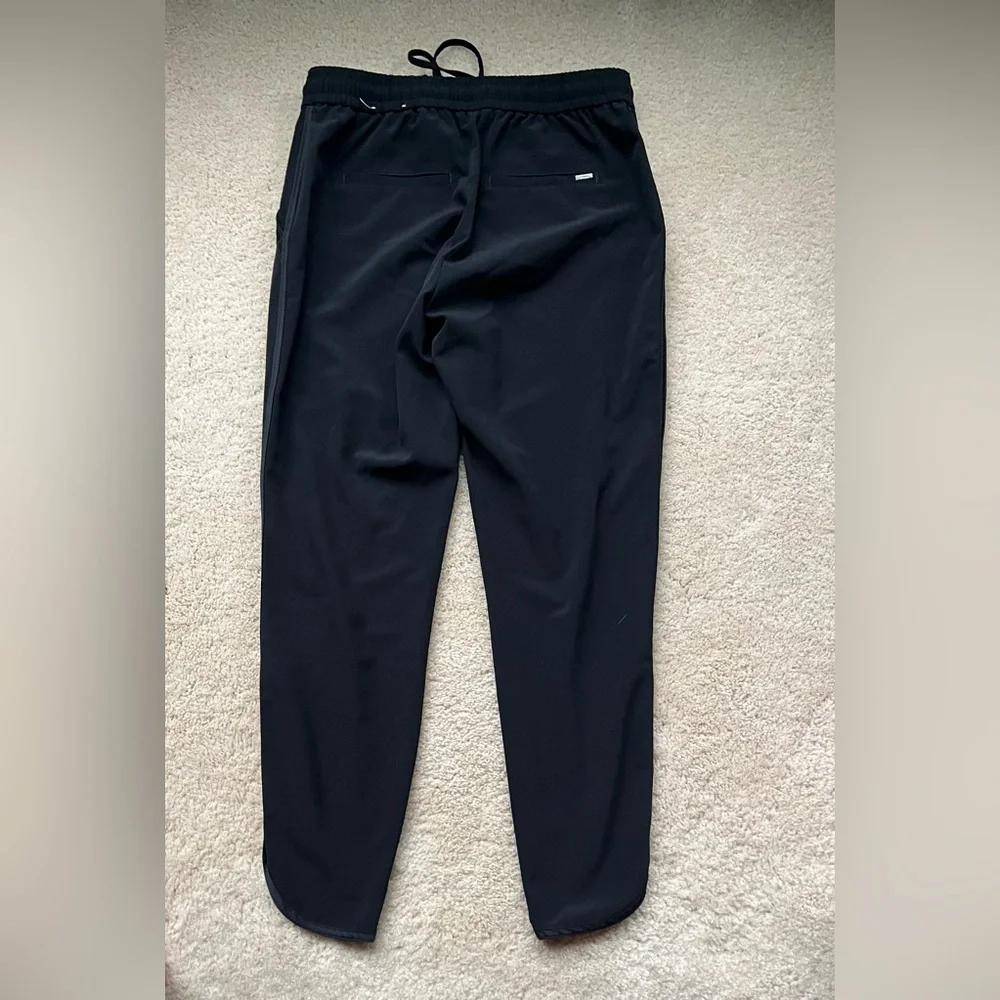 White House Black Market Black Joggers - Size 2 - EUC - Stretch - Picture 2 of 8
